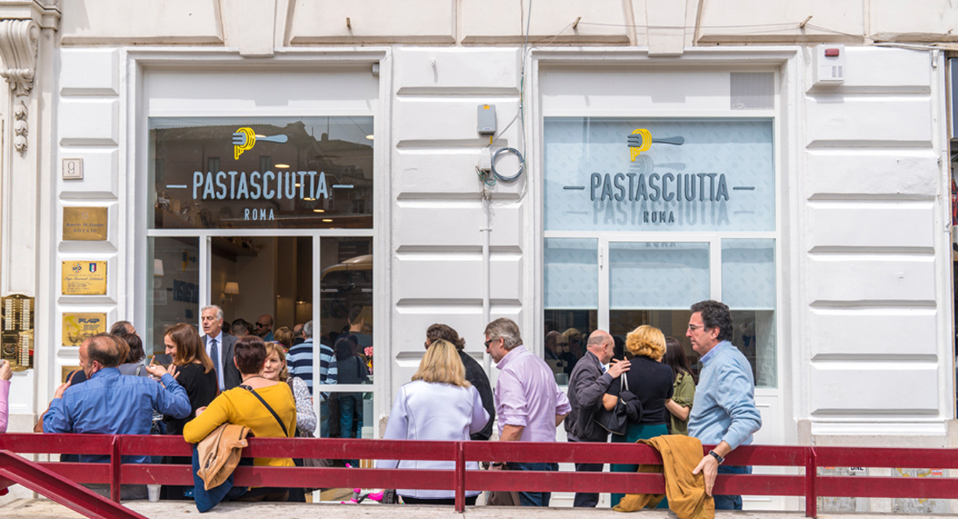 Pastasciutta Roma Branding