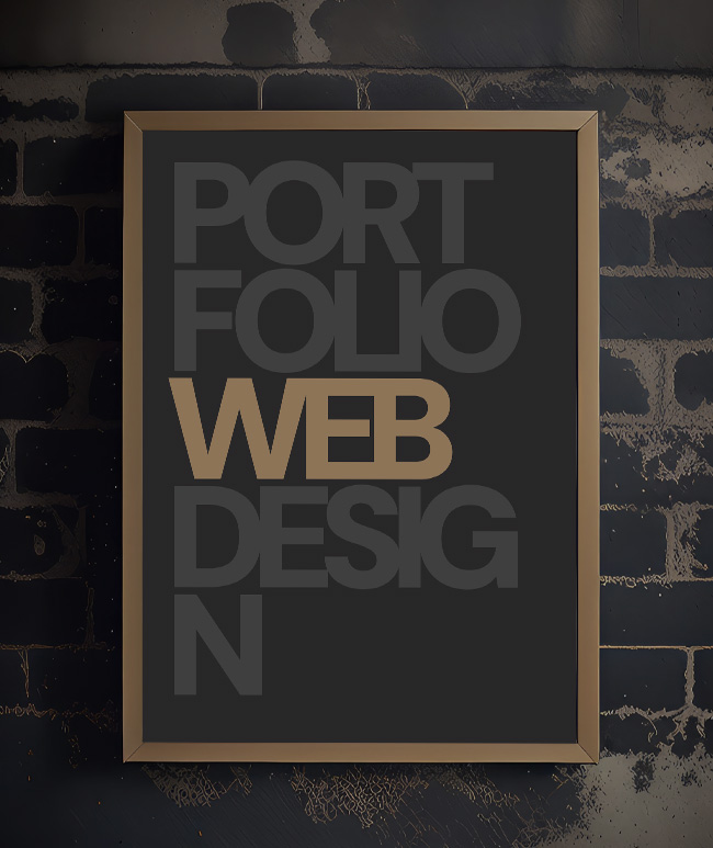 Portfolio web design