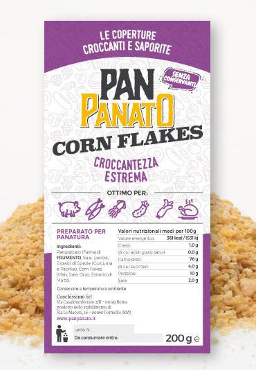 realizzazione nuovo brand panpanato