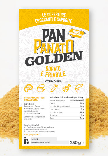 realizzazione nuovo brand panpanato