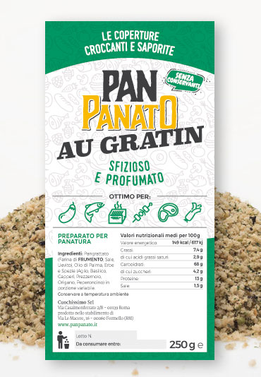 realizzazione nuovo brand panpanato